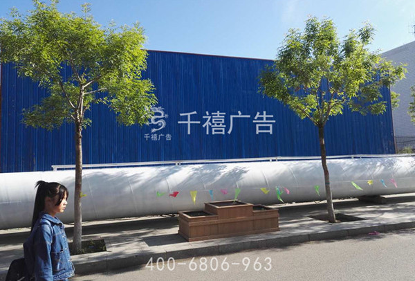 承德兩面單立柱廣告牌